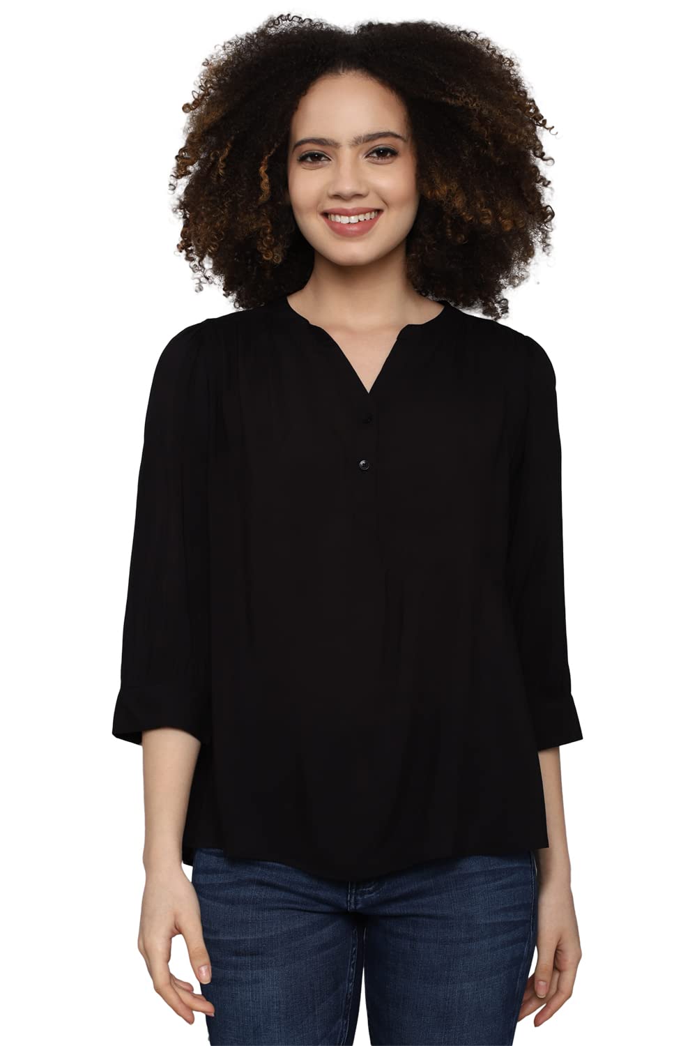 Allen Solly Women Regular Fit Formal T-Shirt