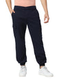 Thomas Scott Mens Solid Slim Fit Trouser Navy