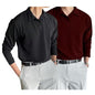 Leriya Fashion MenS Regular Fit Black Polo T-Shirt  Plain & Versatile (Available In Plus Size And Combo Pack Of 2)
