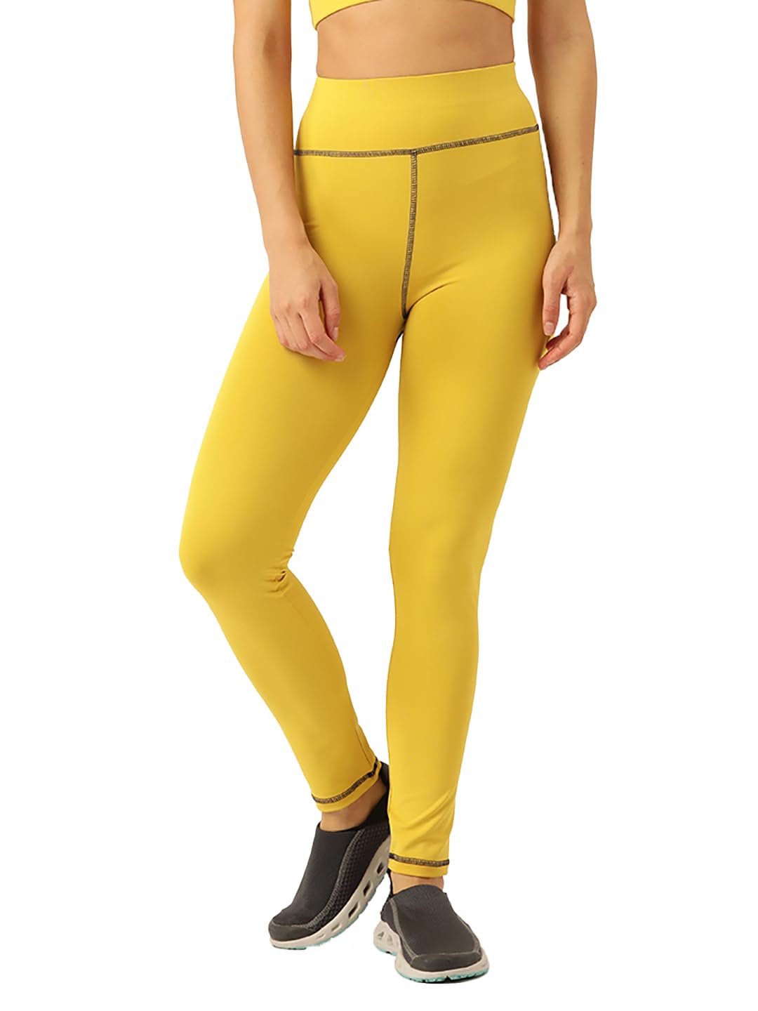Kotty Womens Solid Sportwear Tights