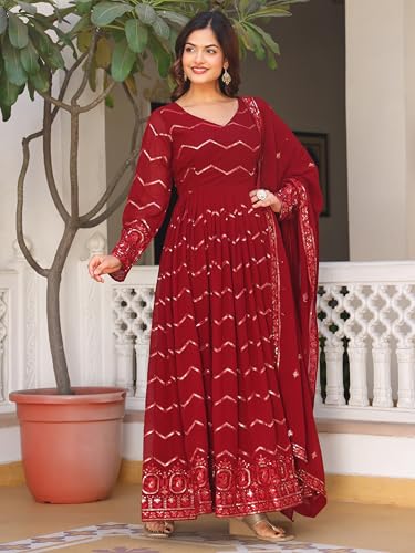 Fashion Basket Georgette Anarkali Kurta For Women