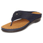 Ortho Joy WomenS Doctor Orthopedic Soft Slippers - Navy Blue