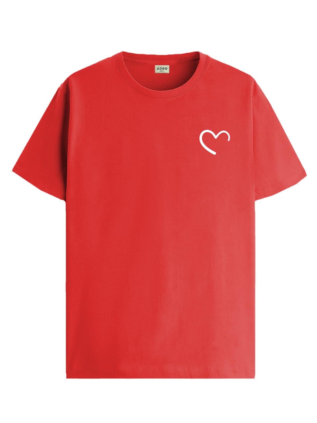 ADRO T-Shirts for MenChest Printed T-Shirt for MenCotton Tshirt for Men|RN24-STICK-HALF