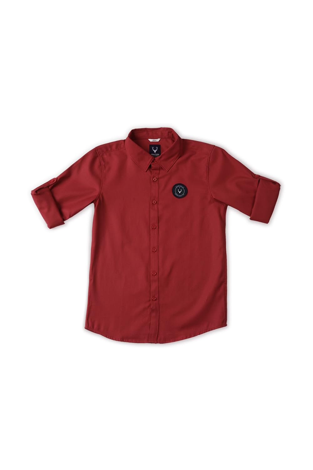 Allen Solly Boys Slim Fit Solid Casual Full Sleeve T-Shirt