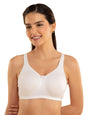 NYKD Encircled with Love Everyday Cotton Bra for Women Non Padded, Wirefree, Full Coverage - Side Support Shaper - Bra, NYB169,