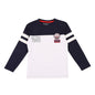 Pepe Jeans BoyS Printed Loose Fit T-Shirt (Pb503547_Navy 12)