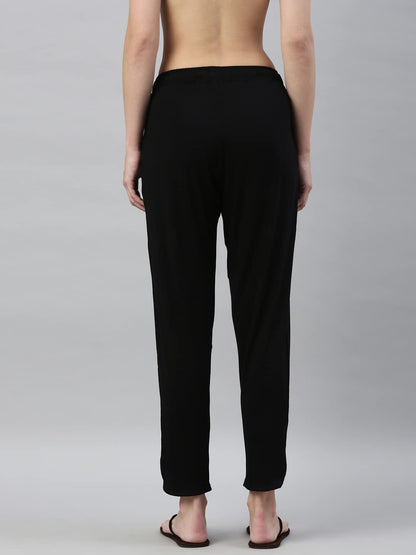 Enamor Essentials E048 Womens Relaxed Fit Printed Lounge Pants