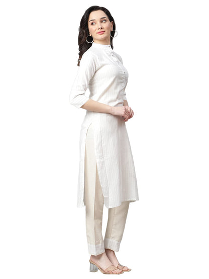 DHRUVI TRENDZ Women Kurti with Pent