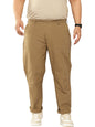 Thomas Scott Mens | Plus Size | Regular Fit | 100% Cotton | Breathable Fabric | Solid Color | Trouser | Chino | Casual Pants fo