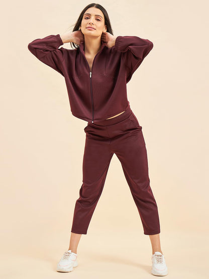 Sweet Dreams Women Solid Tracksuit