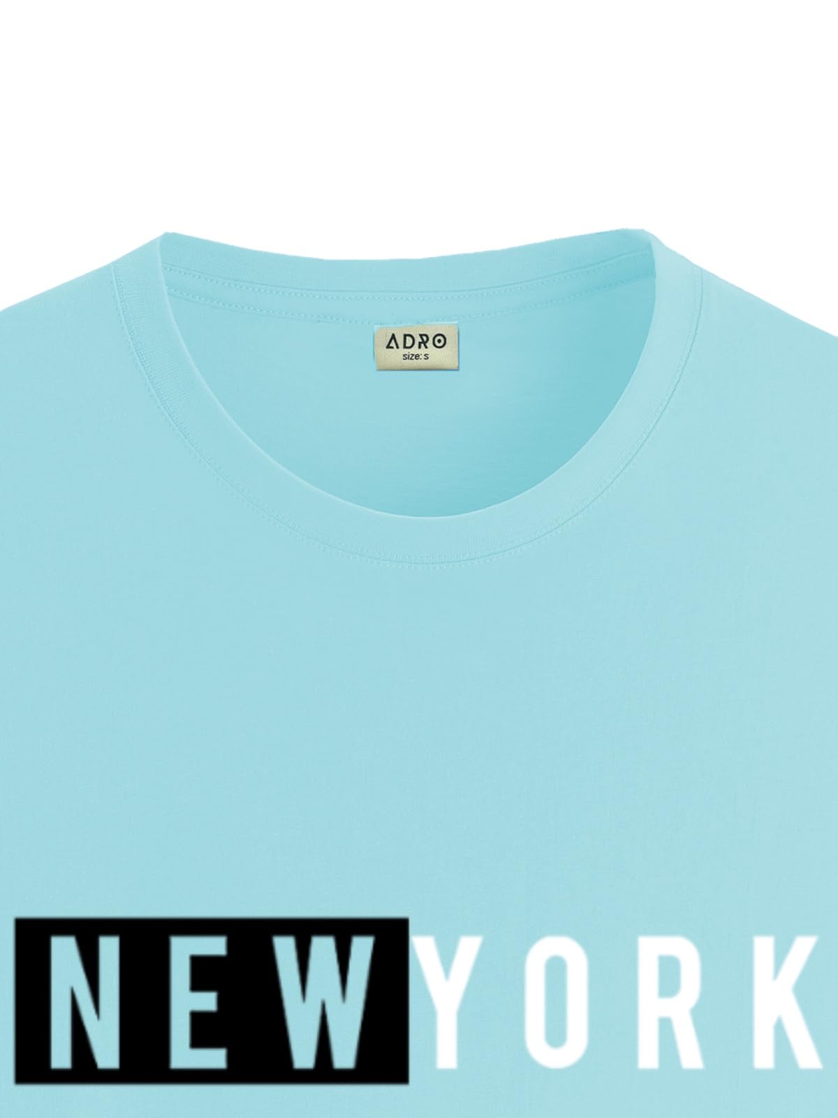 ADRO Tshirt for Men | Printed T Shirt for Men | 100% Cotton T-Shirt |Printed T Shirt | T-Shirts | RN24-NKY
