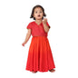 Fabindia Baby GirlS Modal Lehenga Set (102524901_Red_3-6M)