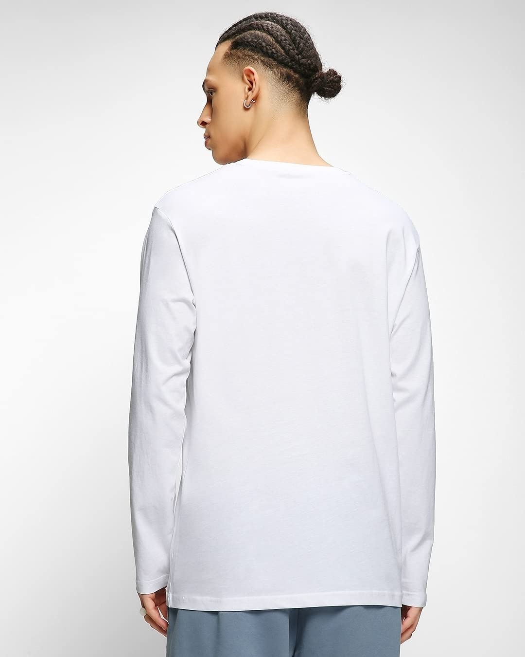 Bewakoof Mens Graphic Printed 100% Cotton T-Shirt - Regular Fit, Round Neck, Full Sleeves