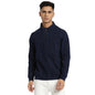Turtle Men Cotton Tencel Slim Fit Full Sleeve Blue Sweatshirt