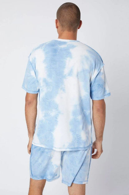 OM SAI LATEST CREATION Lycra Unisex Night Dress || Tie-Dye Night Wear Beach Wear Summer Wear Short Pajama Set || Sleepwear Loung