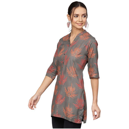 Anubhutee WomenS Rayon Regular Straight Kurti