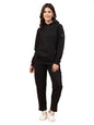 Rigo Cotton Fleece Oversized Co-ord Tracksuit Set for Women | Printed Oversized Hooded Track Suit Set for Women | Suitable for Y