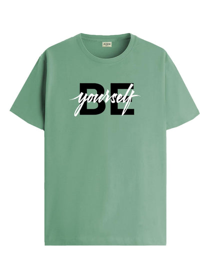 ADRO Tshirt for Men | Printed T Shirt for Men | 100% Cotton T-Shirt |Printed T Shirt | T-Shirts | RN24-BYO-PT-L Pista