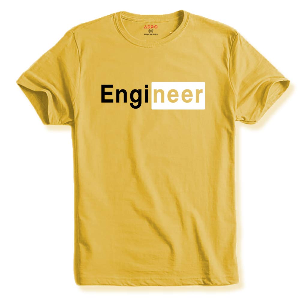 ADRO Engineer Mens Cotton Printed T-Shirt (R21-M-EGN)