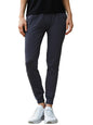 Bewakoof Womens Solid Cotton Blend Slim Fit Zipper Joggers