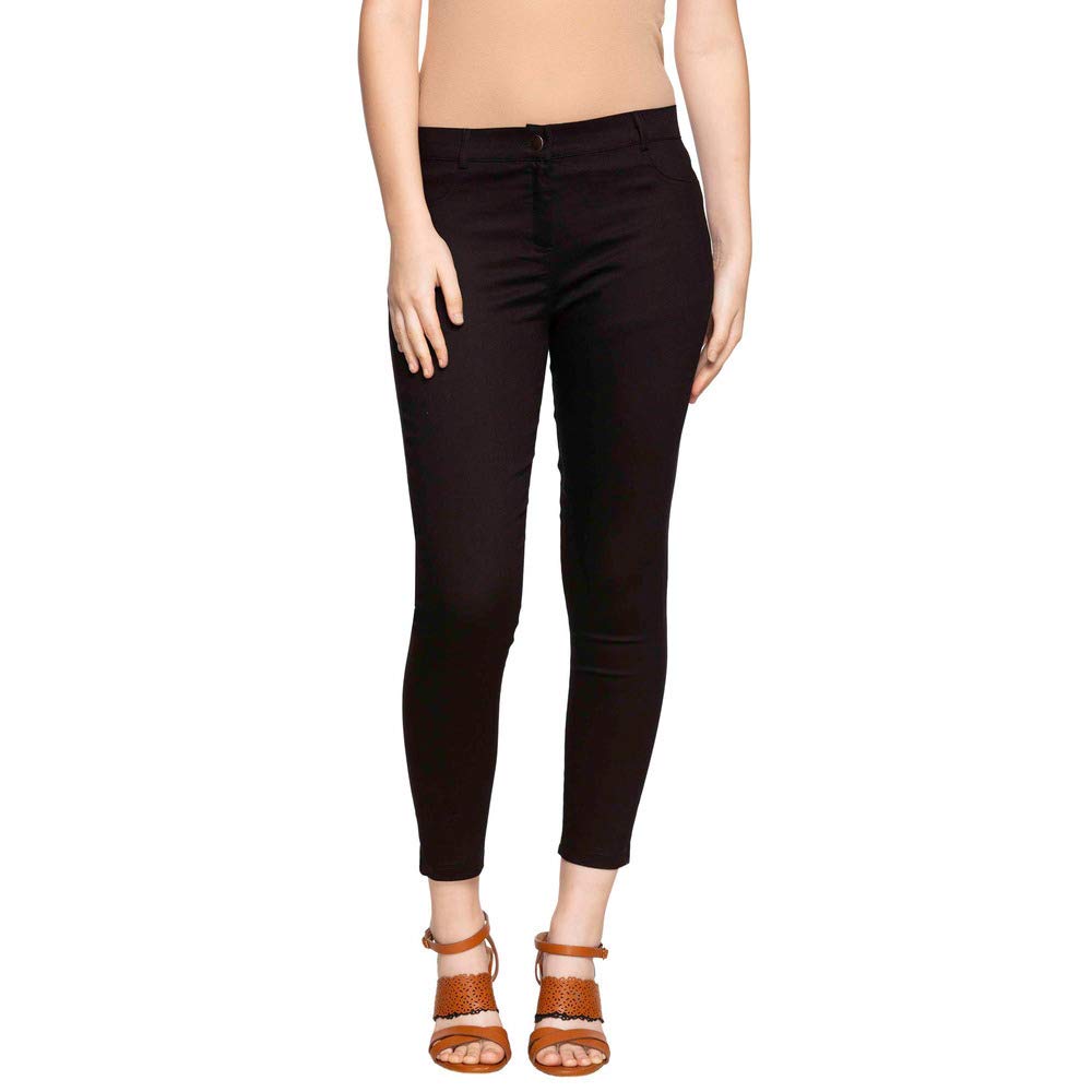 Aurelia Women Regular Fit Pants(19FEA60068-600690_Black_2XL)