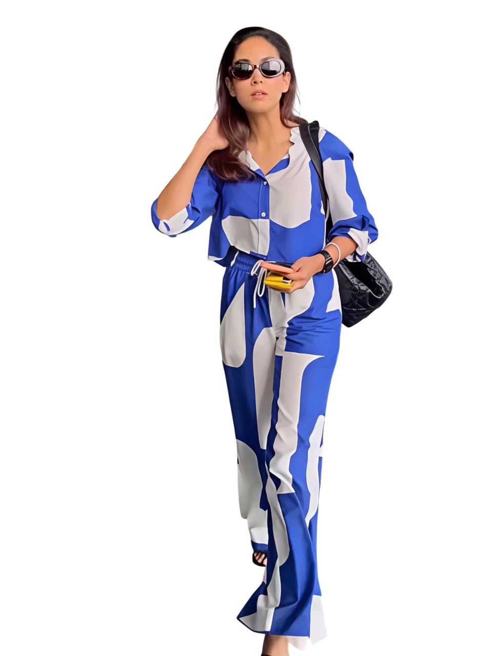 Greciilooks Women Co Ord Set For Women | Co Ord Set For Women Stylish | Festive Co Ord Set For Women | Travel Co Ord Set For Wom