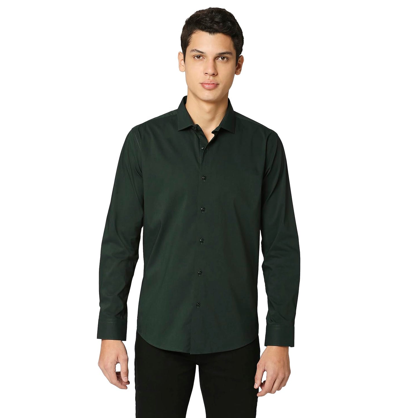 Pepe Jeans MenS Regular Fit Shirt (Pm308174728L_Olive