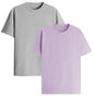 ADRO T Shirts Pack of 2 Mens Tshirts Cotton T Shirts for Men Tshirt T-Shirts Combo T Shirts Tshirts for Men Plain Solid Tshirts