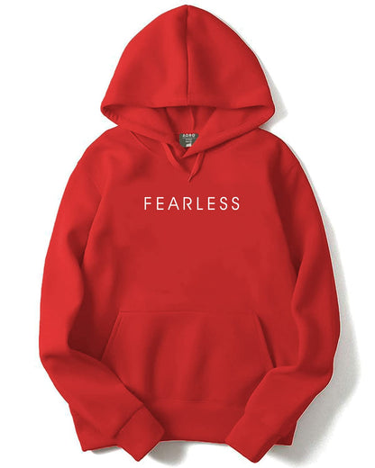 ADRO Fearless Printed Hoodie/Sweatshirt for Men (H22-M-FRL)