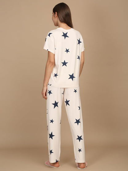 Sweet Dreams Women Twinkling Pyjama Set