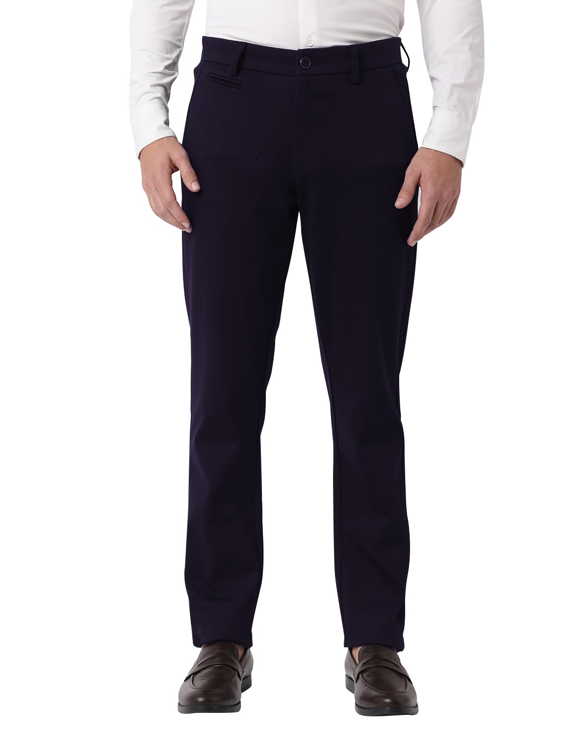 Fyltr MenS Slim Casual Pants (Fylss25Mt-1101_Dark Navy