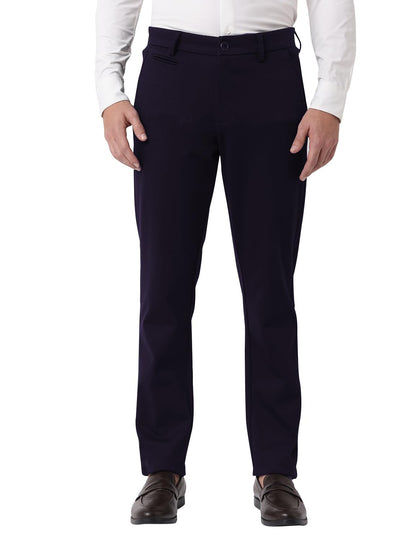 Fyltr MenS Slim Casual Pants (Fylss25Mt-1101_Dark Navy