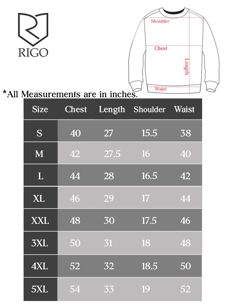 Rigo Men Round Neck Stitch Detail Basic Fleece Sweatshirt (Camel Brown)