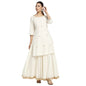Fabindia Women Cotton Kurta Set Natural_Xxl
