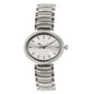Titan Women Metal Silver White Dial Analog Watch -Nr2620Sm01, Band Color-Silver