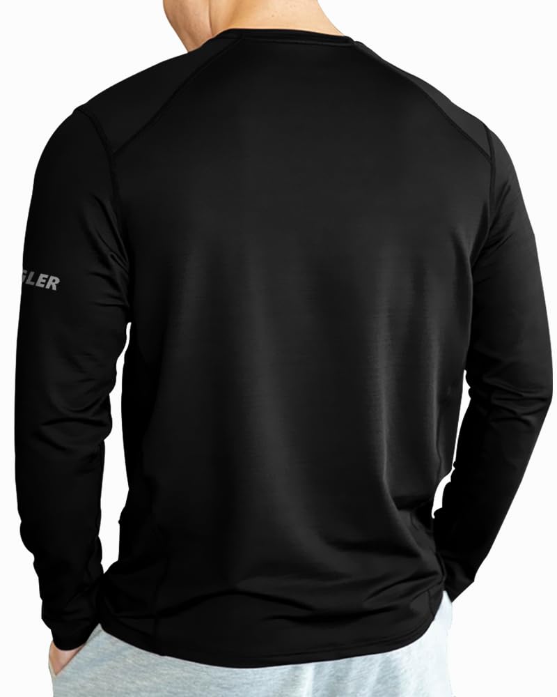 Noble Monk MenS Solid Full Sleeve Activewear T-Shirt Regular Fit For Casual Wear | Modern Clothing T-Shirt Comfort Fit And High
