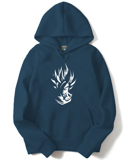 ADRO Men's Cotton Neck Hooded Sweatshirt (H21-M-GOK-SB_Teal)