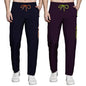 Pinkmint Track Pant for Men ll Soild Track Pant ll Stretchable Regular Fit ll Yoga Wear ll Active wear (Pack of 2)