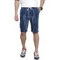 The Indian Garage Co Men Regular Fit Solid Mid-Rise Denim Shorts
