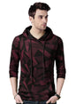Noble Monk Women Stylish Printed T-Shirt | Full Sleeve | Hooded Neck | Casual Tshirt For Women