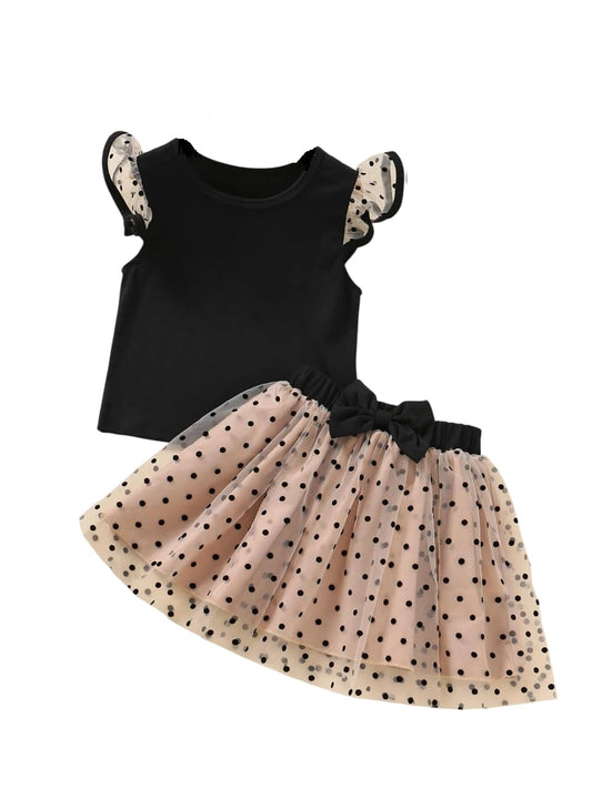 TAGAS Girls Flower Print Top & Skort || fancy dress for girls || party dress for girls ||COORDINATED_OUTFIT FOR GIRLS ||GIRLS||(