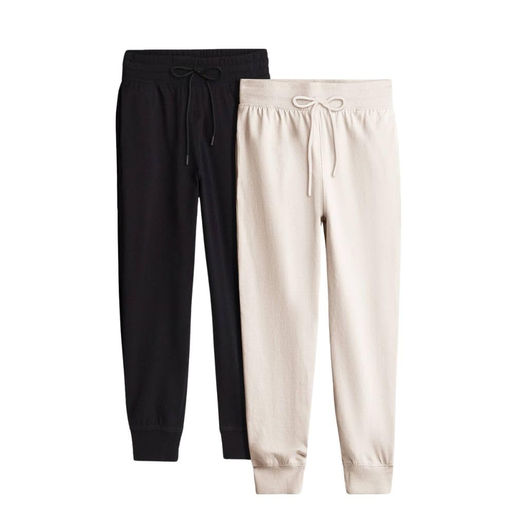 Nobero MenS Regular Sweatpants (1M-Bwjg-R0136_Arctic Wolf | Black