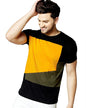 Eyebogler Mens Cotton Blend Round Neck Half Sleeve Tshirt