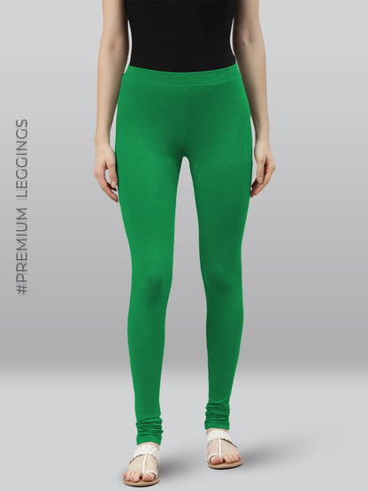 Lyra Premium Viscose Full Length Churidar Leggings For Women