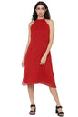 Allen Solly Women Solid Casual Polyester Jumpsuit