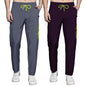 Pinkmint Track Pant for Men ll Soild Track Pant ll Stretchable Regular Fit ll Yoga Wear ll Active wear (Pack of 2)