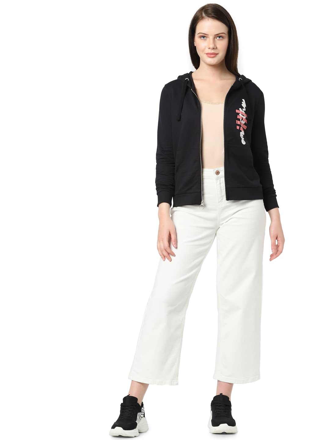 Vero Moda Regular Fit Sweatshirt(118150202_Jet Black_S)