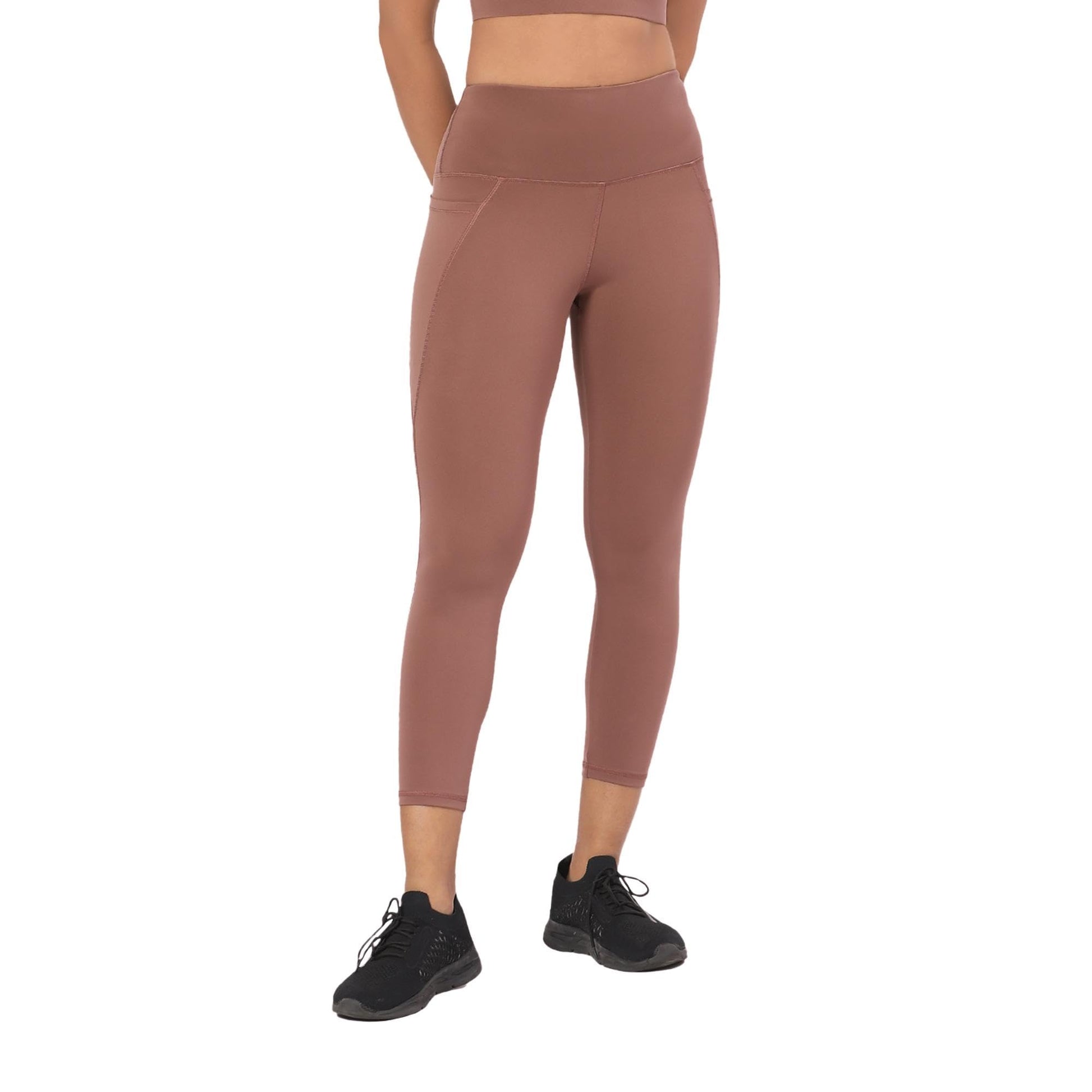 Enamor Womens Skinny Leggings (A605_Nutmeg