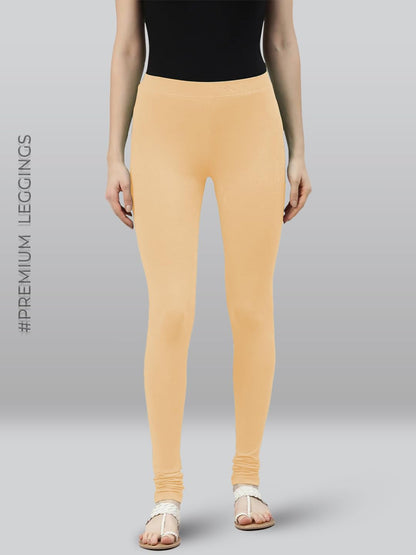 Lyra Premium Viscose Full Length Churidar Leggings For Women