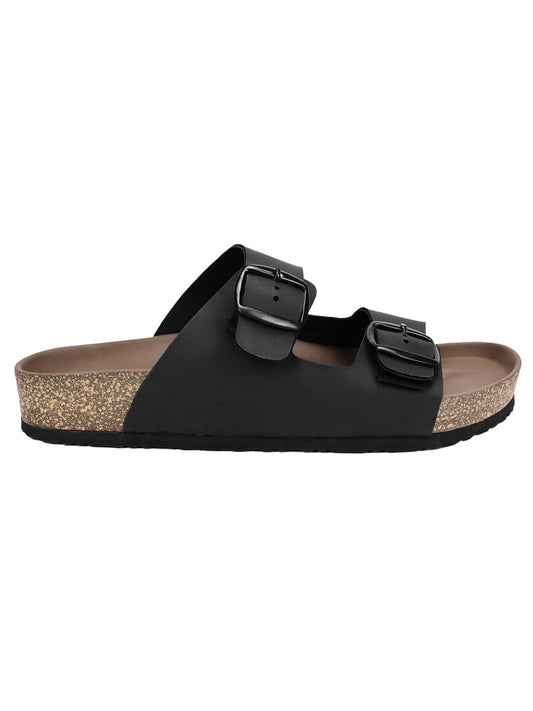 Bewakoof MenS Double Strap Sandals_694174_Forest Green_Uk8